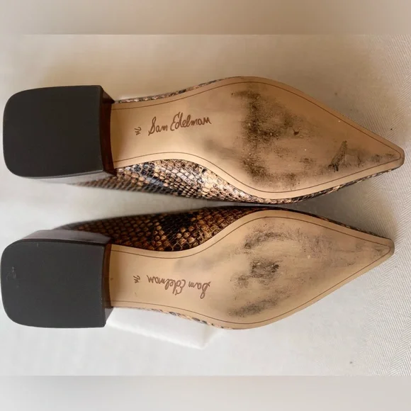 Sam Edelman Snakeskin Print - Picture 3 of 6